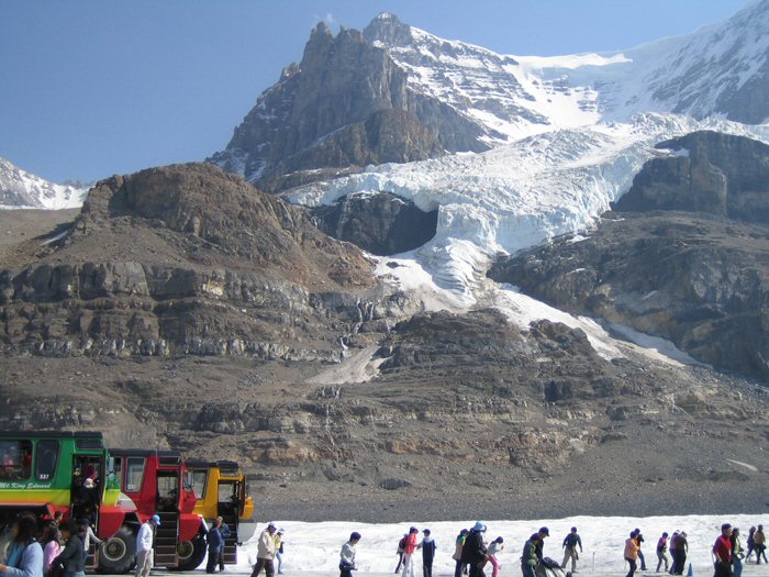 Glaciar Athabasca